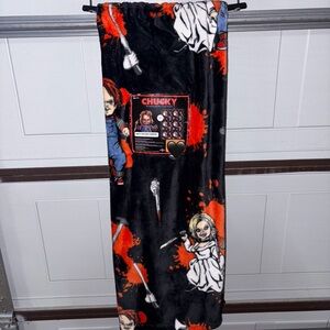 Chucky Horror Themed Blanket
